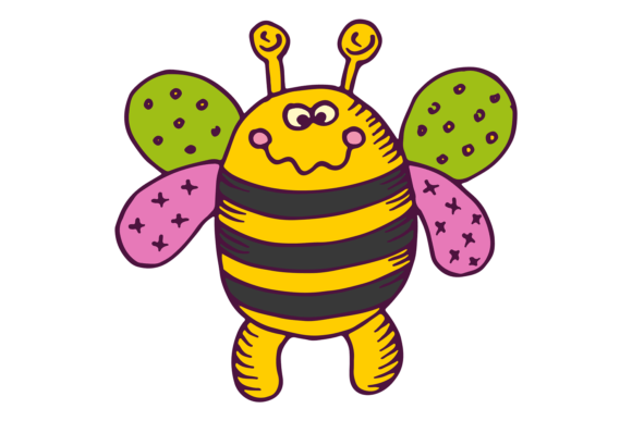 Bumblebee Icon for Graphics and Illustrations