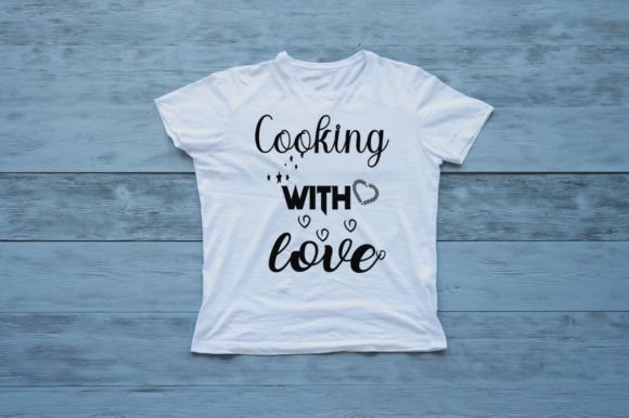 COOKING WITH LOVE-FUNNY KITCHEN QUOTES Graphics