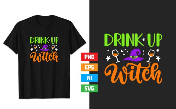 Drink Up Witches Graphics for Halloween Branding