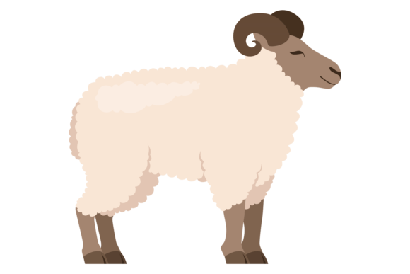 Fun Sheep Graphic for Modern Blogs and Websites