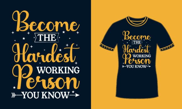 Inspirational Quote Typography T Shirt