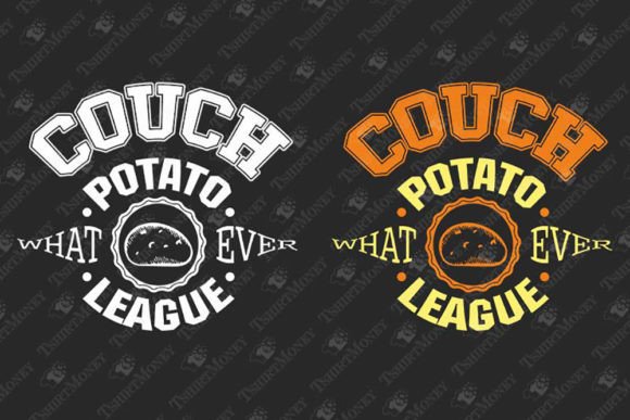 Potato League Coach Graphics for T-Shirt Designs